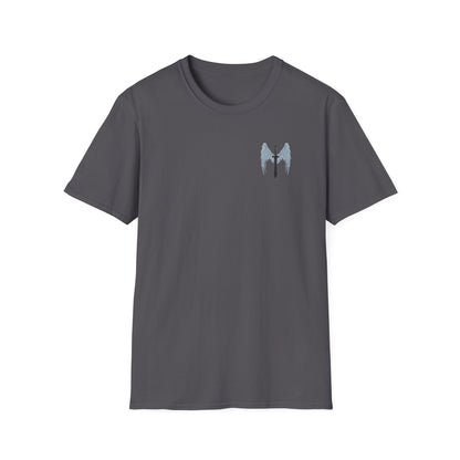 T-Shirt Unisex Softstyle T-Shirt with Inspirational Psalm Design Motivational Tee Christian Apparel Faith-Based Gift Casual Wear
