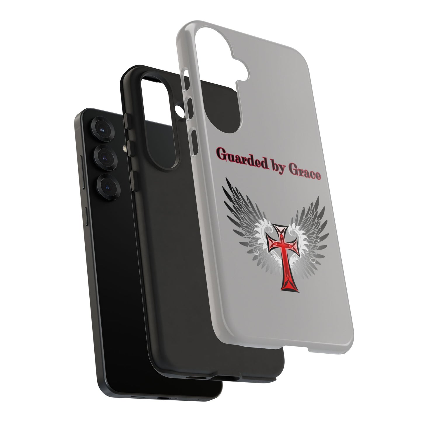 Cell Phone Case with Guardian Angel Design Tough Cases for Protection Spiritual Gifts Unique Accessories Personalized Tech