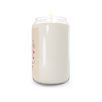 Proverbs 4:23 Floral Soy Candle – 13.75oz Inspirational Scented Candle