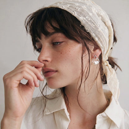Pearl Teardrop Earrings