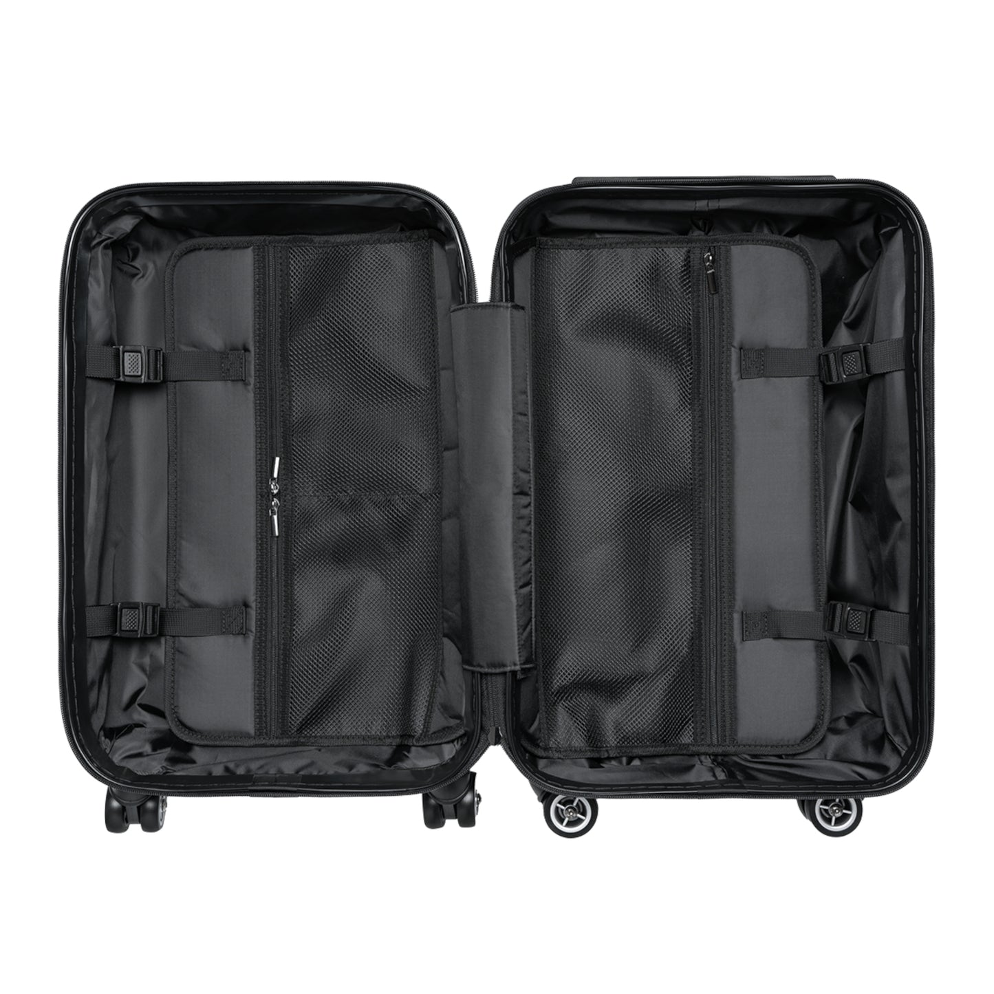Marbled Copper Carry-On Suitcase — Stylish Swirl Travel Luggage