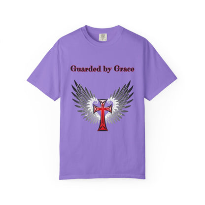T-Shirt Guarded by Grace Unisex T-Shirt with Wings Design Christian Apparel Unique Gift Faith-based Fashion Inspirational SpiritualTee