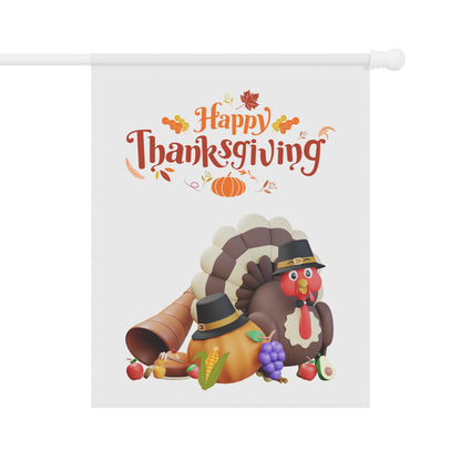 Garden Banner Thanksgiving Fall Decor Outdoor Flag Holiday Greeting Seasonal Decoration