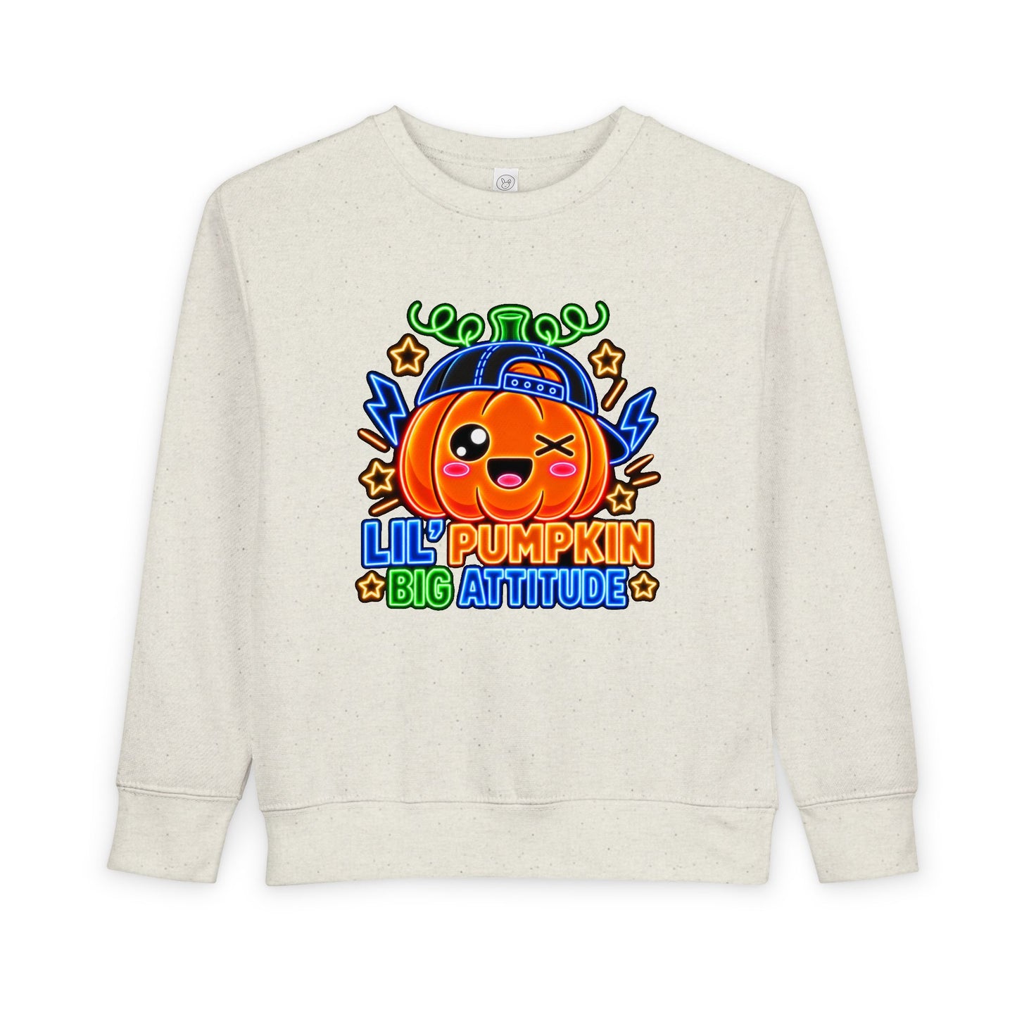 Lil' Pumpkin Big Attitude Toddler Sweatshirt