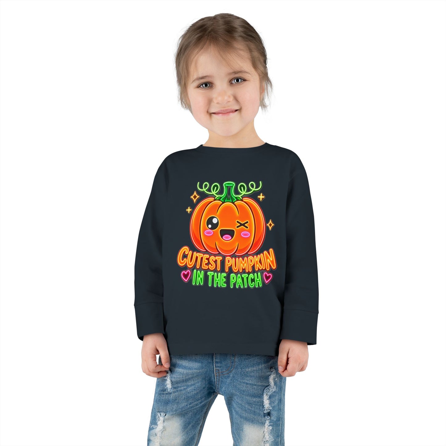Cutest Pumpkin in the Patch Toddler Long Sleeve Tee