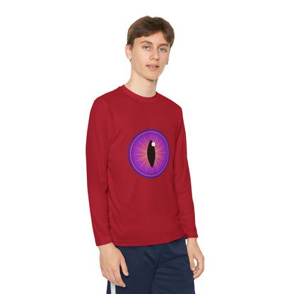 T-Shirt Youth Long Sleeve Monster-Inspired Tee Fun Shirt for Kids Perfect for Halloween Costume Wear Everyday Comfort Cool Graphic T