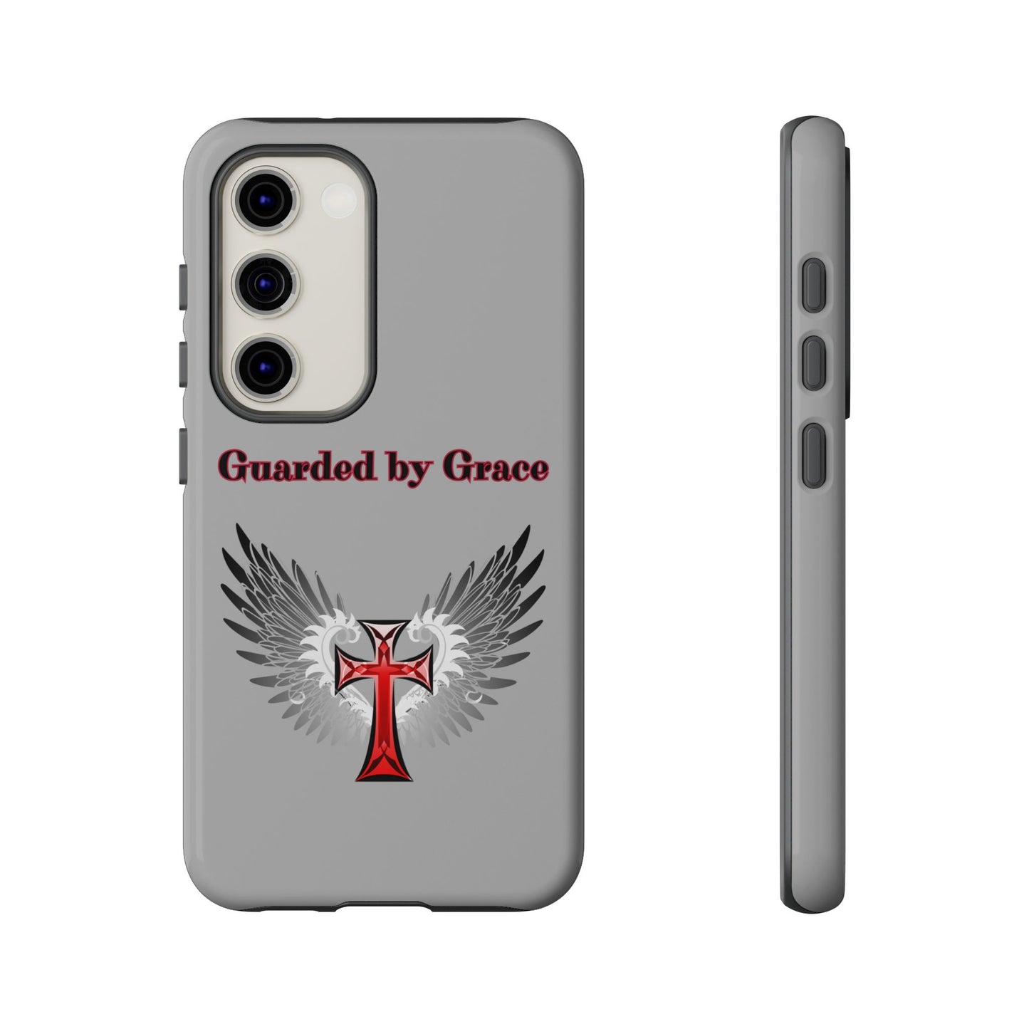Cell Phone Case with Guardian Angel Design Tough Cases for Protection Spiritual Gifts Unique Accessories Personalized Tech