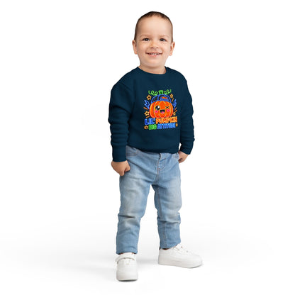 Lil' Pumpkin Big Attitude Toddler Sweatshirt