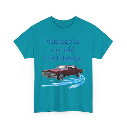 T-Shirt Vintage Classic Car Tee - Perfect for Car Enthusiasts Gift for Him/Her, Casual Wear, Everyday Style, Retro Vibe
