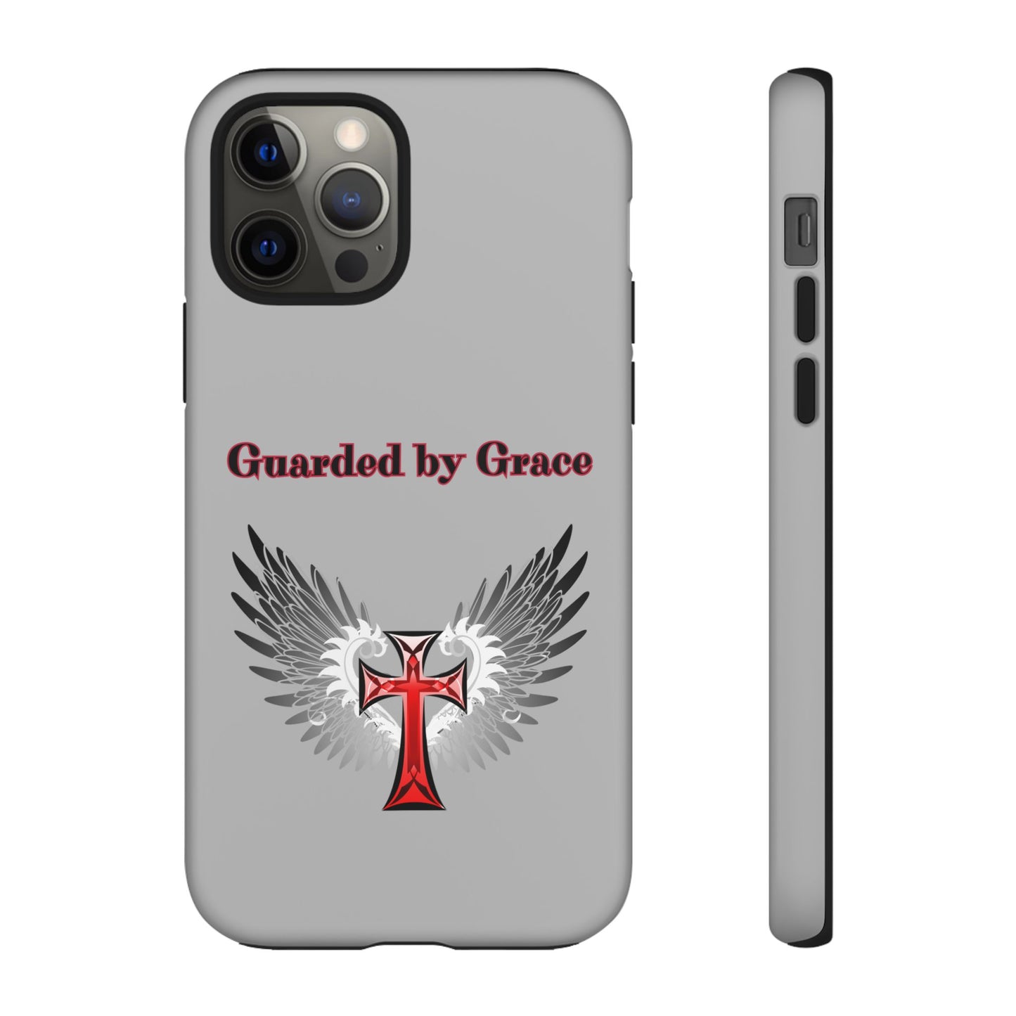 Cell Phone Case with Guardian Angel Design Tough Cases for Protection Spiritual Gifts Unique Accessories Personalized Tech