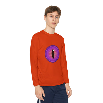 T-Shirt Youth Long Sleeve Monster-Inspired Tee Fun Shirt for Kids Perfect for Halloween Costume Wear Everyday Comfort Cool Graphic T