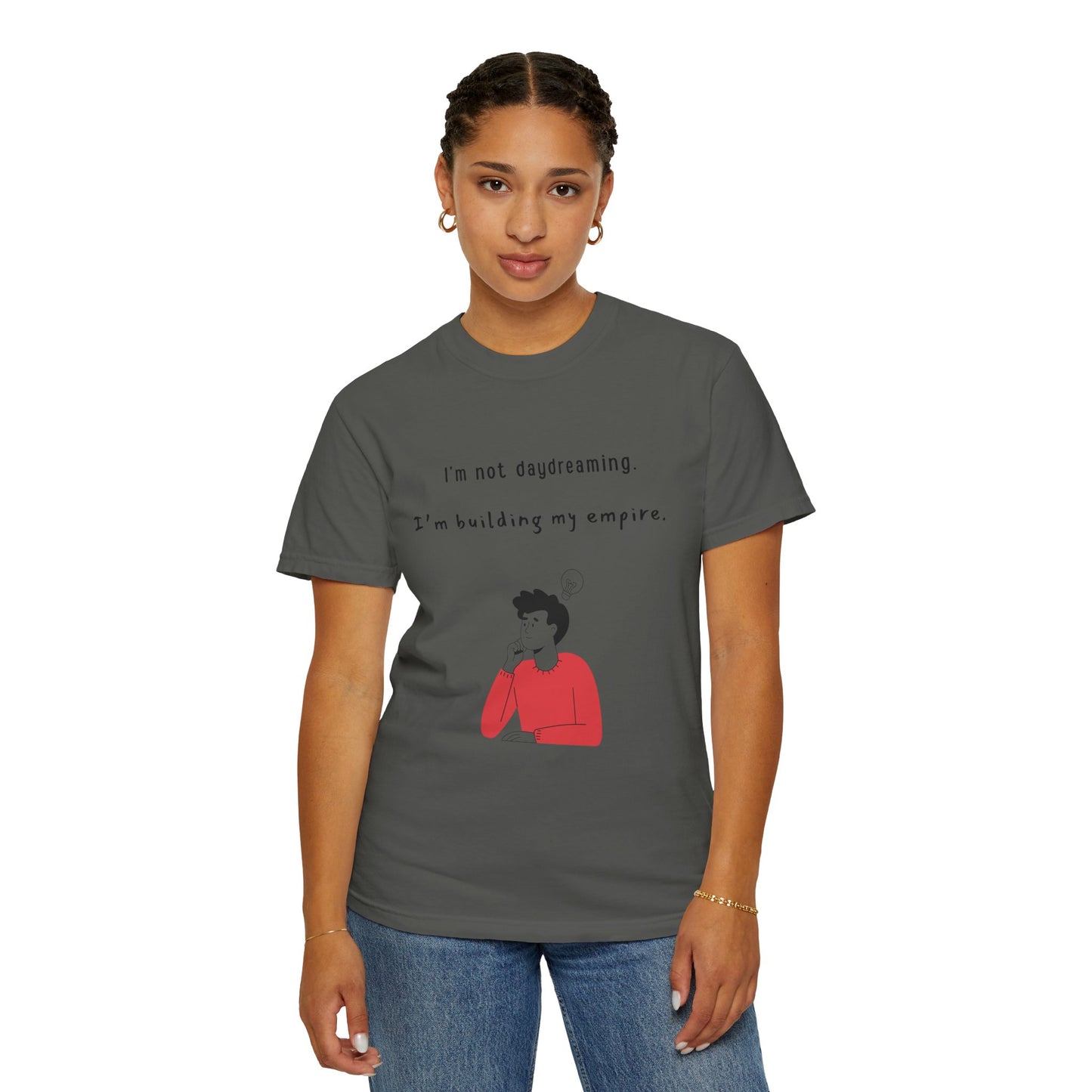 T-Shirt Empowered Entrepreneur T-Shirt Motivational Tee Work from Home Shirt Business Inspiration Apparel Gifts for Entrepreneurs