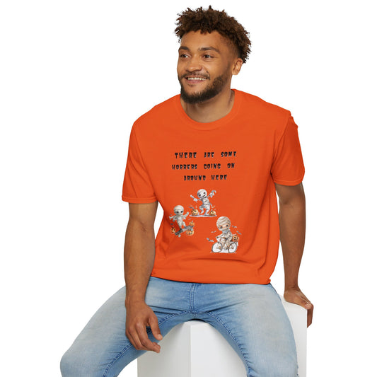 T-Shirt Halloween Graphic T-Shirt Spooky Season Tee Unisex Soft Style Shirt Retro Halloween Gift Fall Fashion Cute Halloween Design