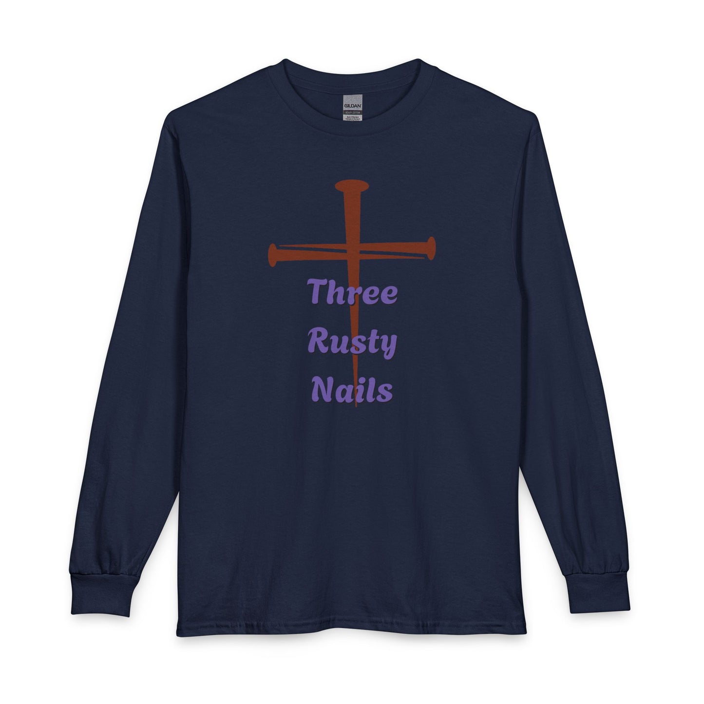 Three Rusty Nails Long Sleeve Tee