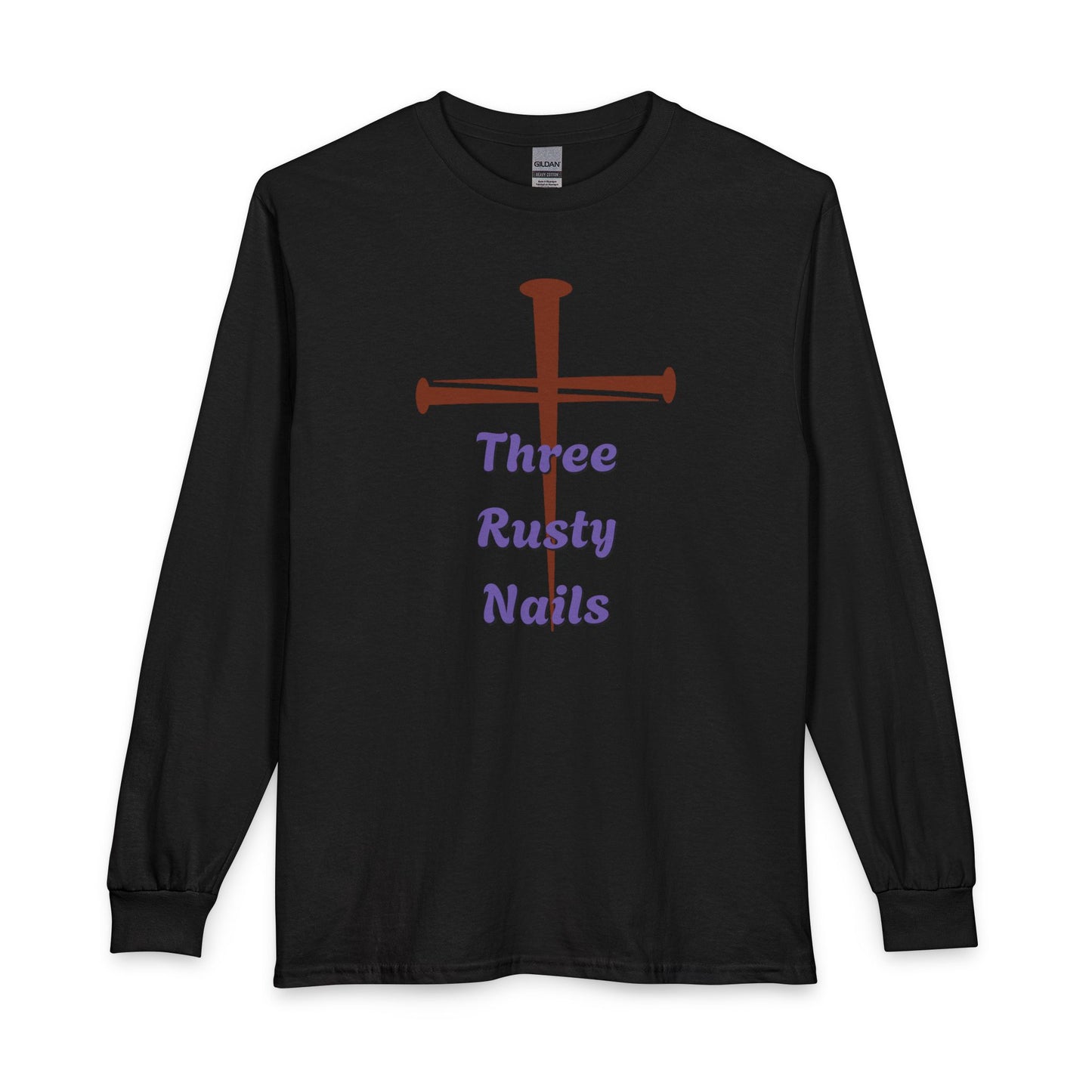 Three Rusty Nails Long Sleeve Tee