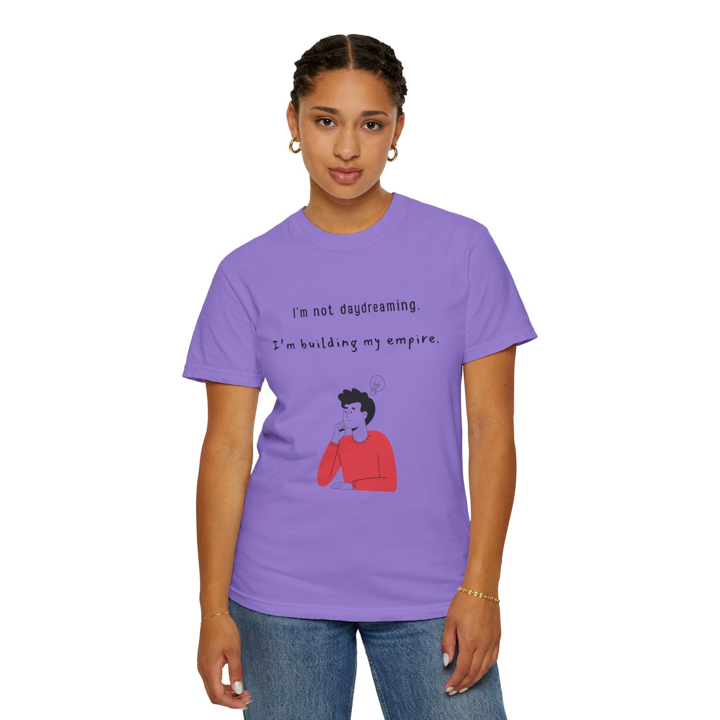 T-Shirt Empowered Entrepreneur T-Shirt Motivational Tee Work from Home Shirt Business Inspiration Apparel Gifts for Entrepreneurs