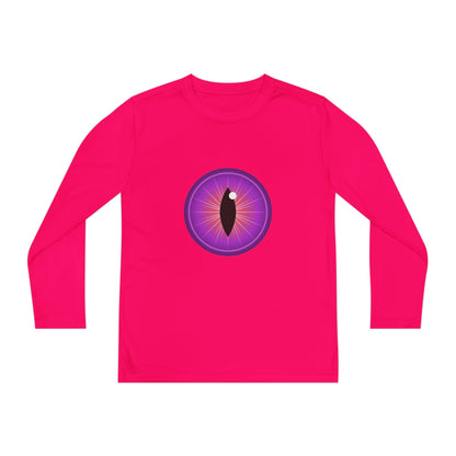 T-Shirt Youth Long Sleeve Monster-Inspired Tee Fun Shirt for Kids Perfect for Halloween Costume Wear Everyday Comfort Cool Graphic T
