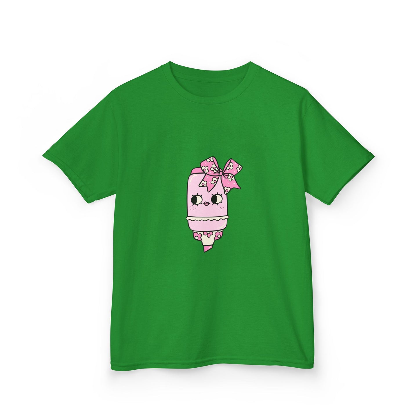 T-Shirt Kids Heavy Cotton™ Tee Fun Graphic Cute School Shirt Everyday Wear Coquette Design
