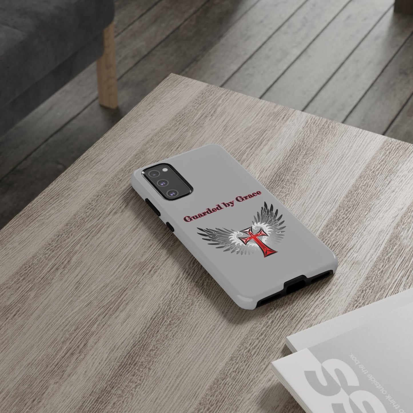 Cell Phone Case with Guardian Angel Design Tough Cases for Protection Spiritual Gifts Unique Accessories Personalized Tech