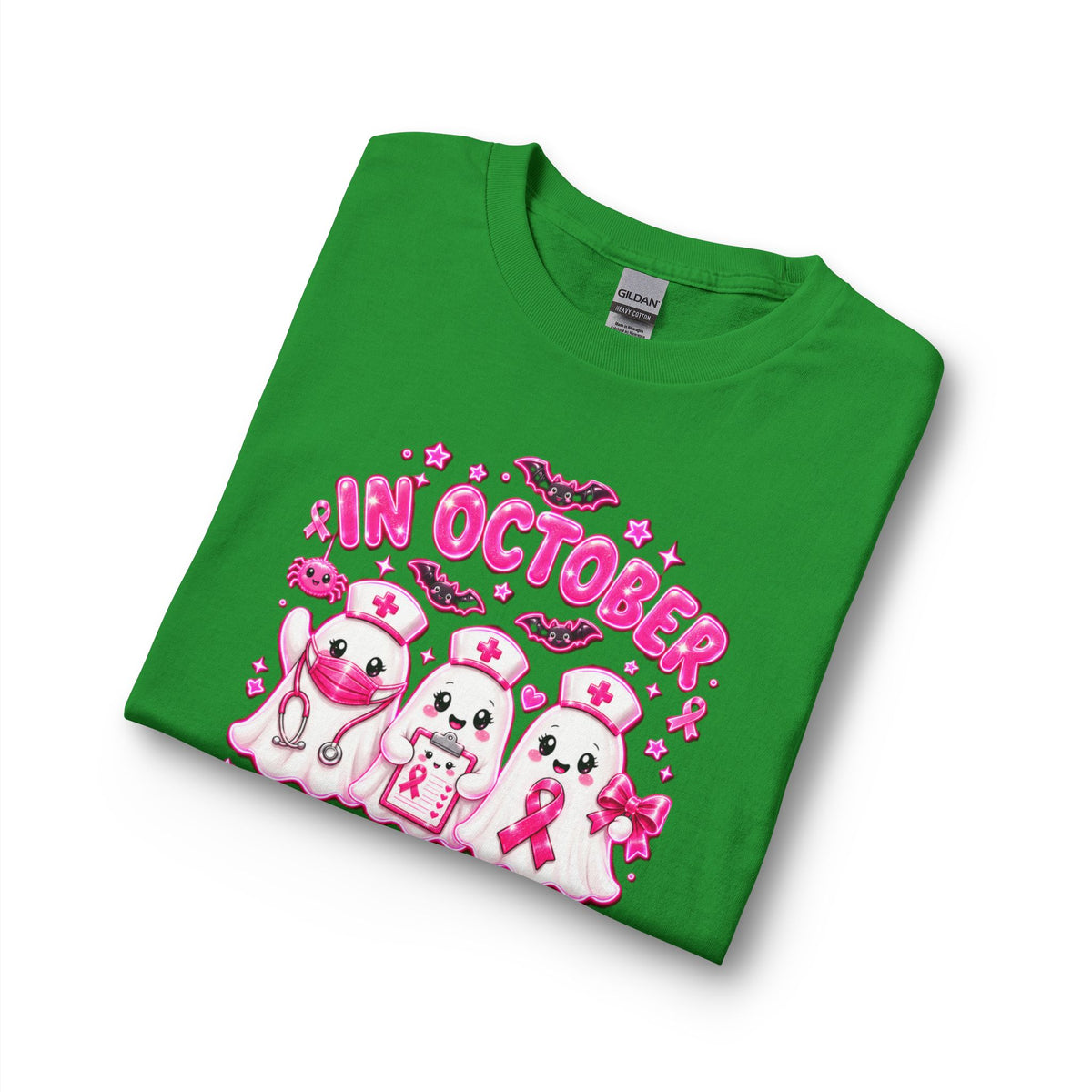 Long Sleeve Shirt — "In October We Wear Pink" Breast Cancer Awareness