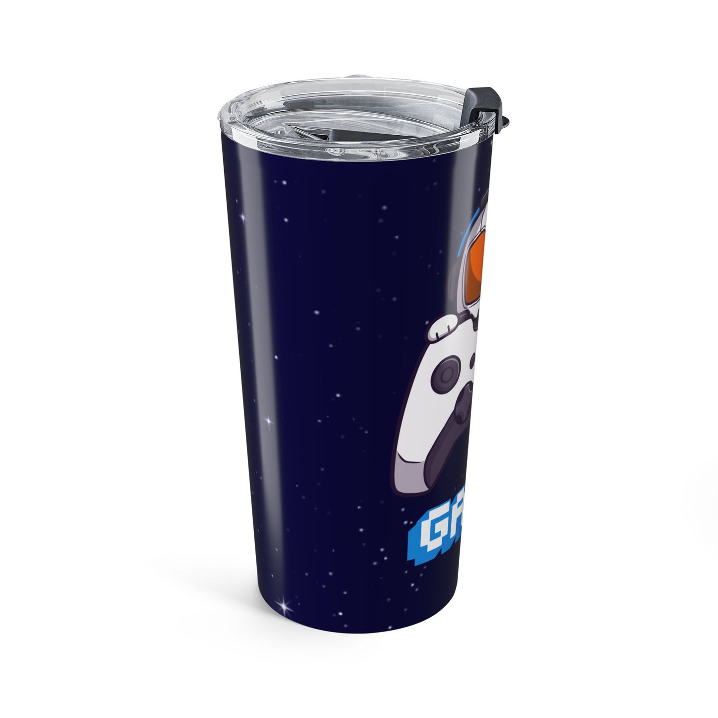 Tumbler Personalized Gamer Tumbler 20oz – Customizable Travel Mug with Game Controller Design