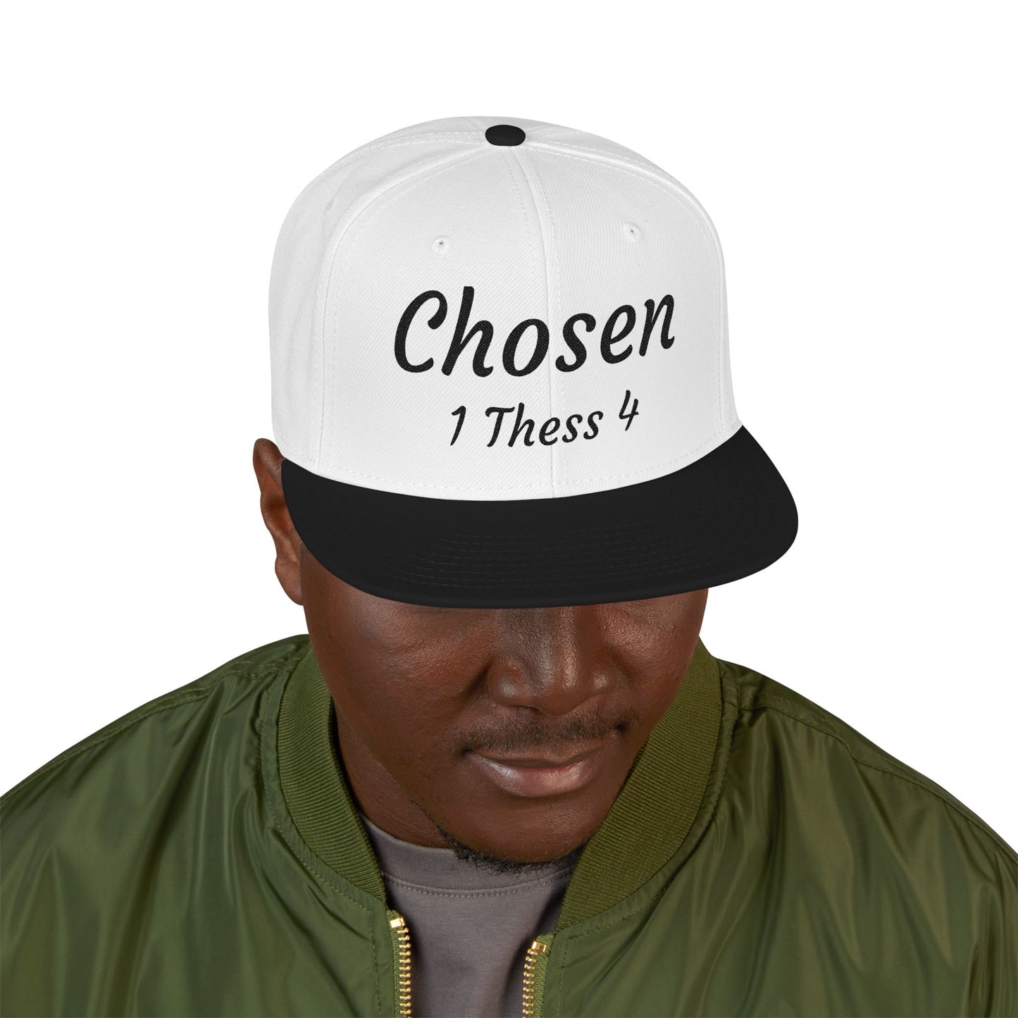 Snapback Cap (Embroidery) Christian Gift Religious Spiritual Cap