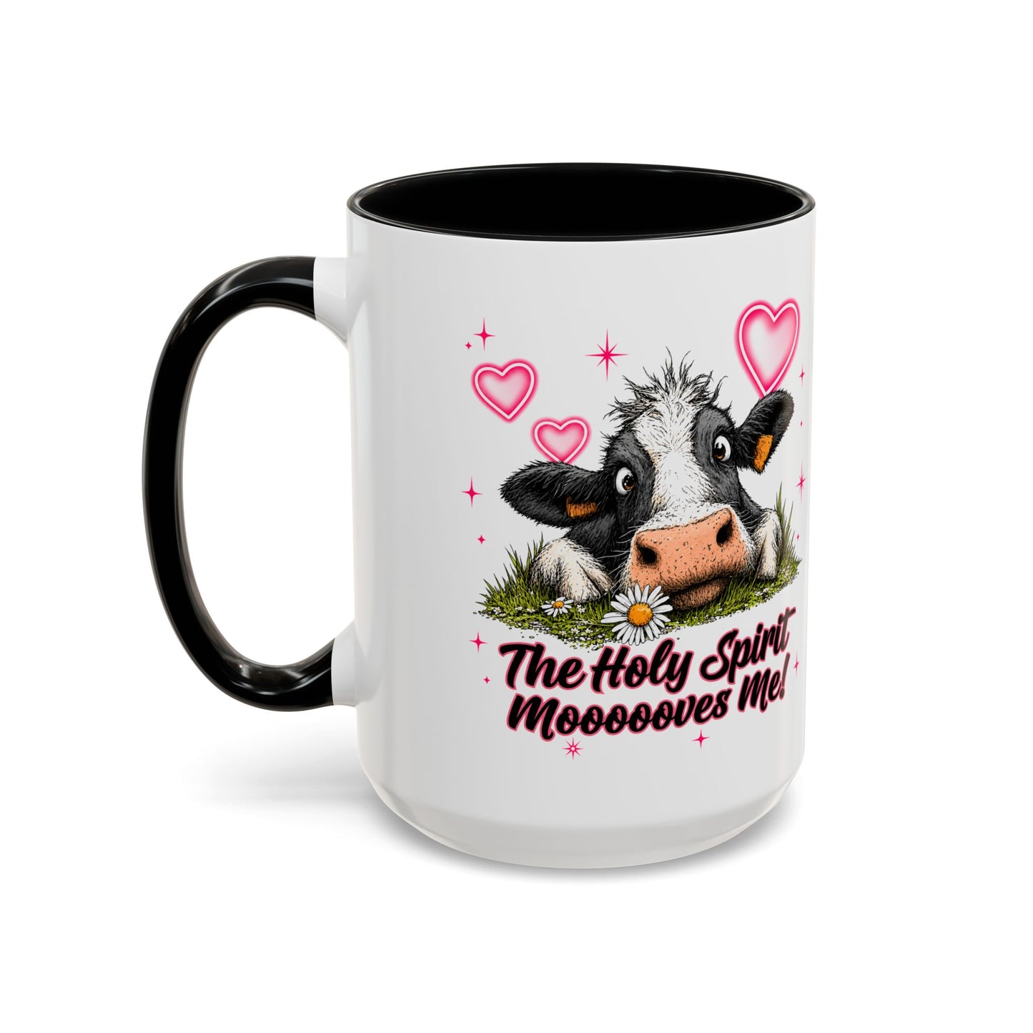 The Holy Spirit Moooves Me Coffee Mug
