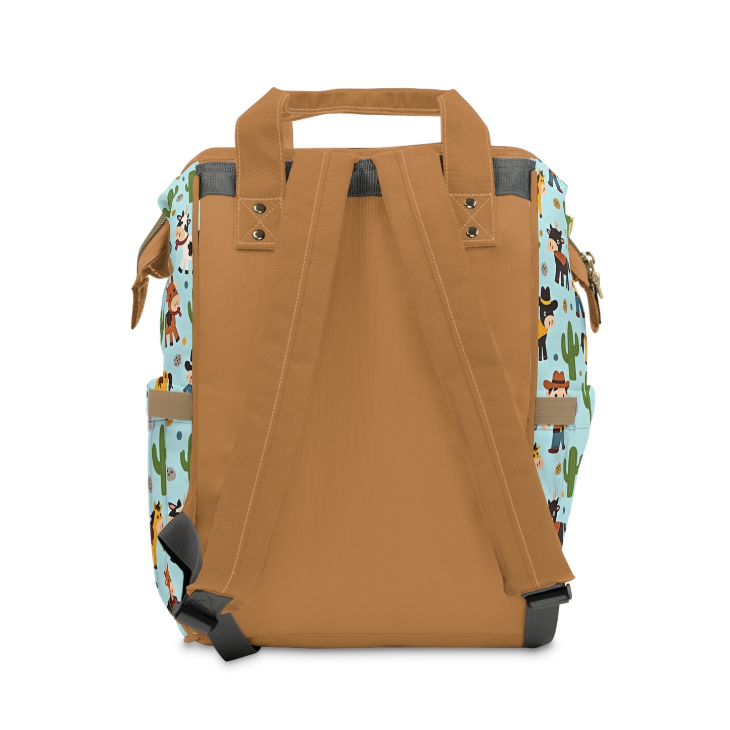 Diaper Backpack Whimsical Cowboy Toddler Bag Baby Backpack Functional Diaper Bag Cute Nursery Accessory Mom Tote