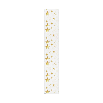Gold Star Wrapping Paper Roll - Festive Birthday & Celebration Gift Wrap