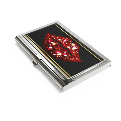 Business Card Holder Glitter Lipstick Gift Graduation Gift New Job Gift