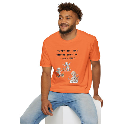 T-Shirt Halloween Graphic T-Shirt Spooky Season Tee Unisex Soft Style Shirt Retro Halloween Gift Fall Fashion Cute Halloween Design