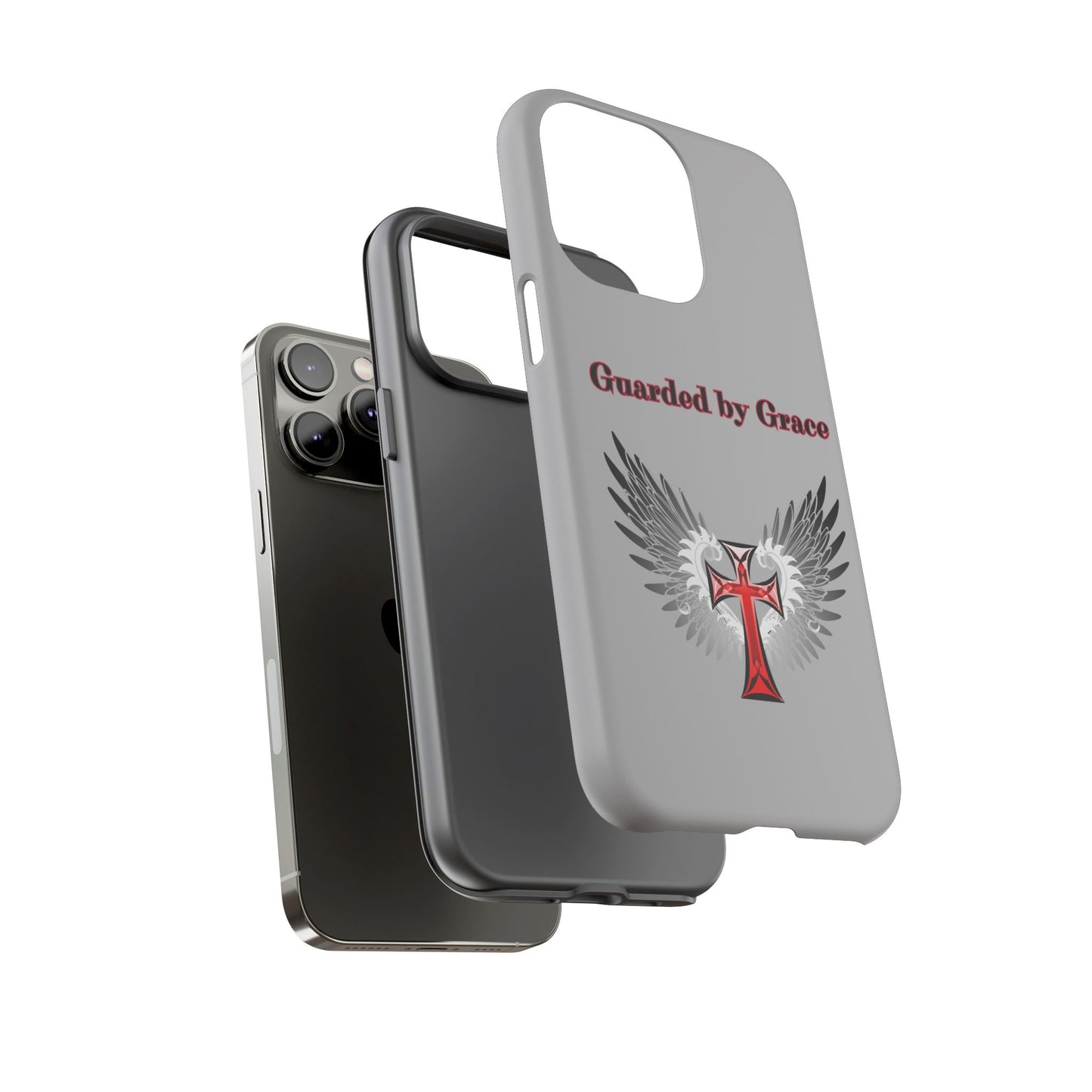 Cell Phone Case with Guardian Angel Design Tough Cases for Protection Spiritual Gifts Unique Accessories Personalized Tech