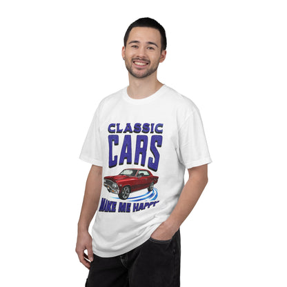 Classic Cars Make Me Happy T-Shirt