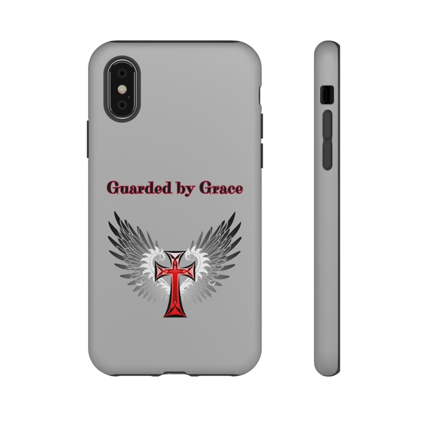 Cell Phone Case with Guardian Angel Design Tough Cases for Protection Spiritual Gifts Unique Accessories Personalized Tech