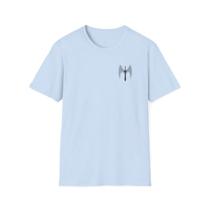 T-Shirt Unisex Softstyle T-Shirt with Inspirational Psalm Design Motivational Tee Christian Apparel Faith-Based Gift Casual Wear