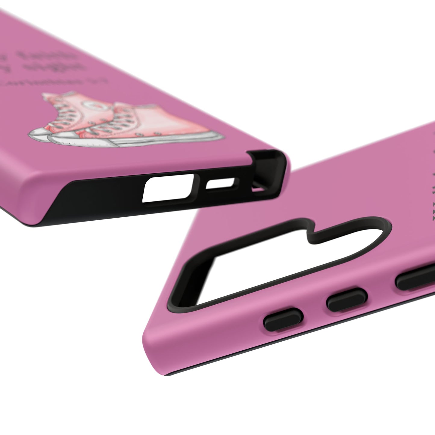 Cellphone Cae Faith-Inspired Phone Case Inspirational Gift Bible Verse Accessory Pink Converse Design Christian Phone Cover
