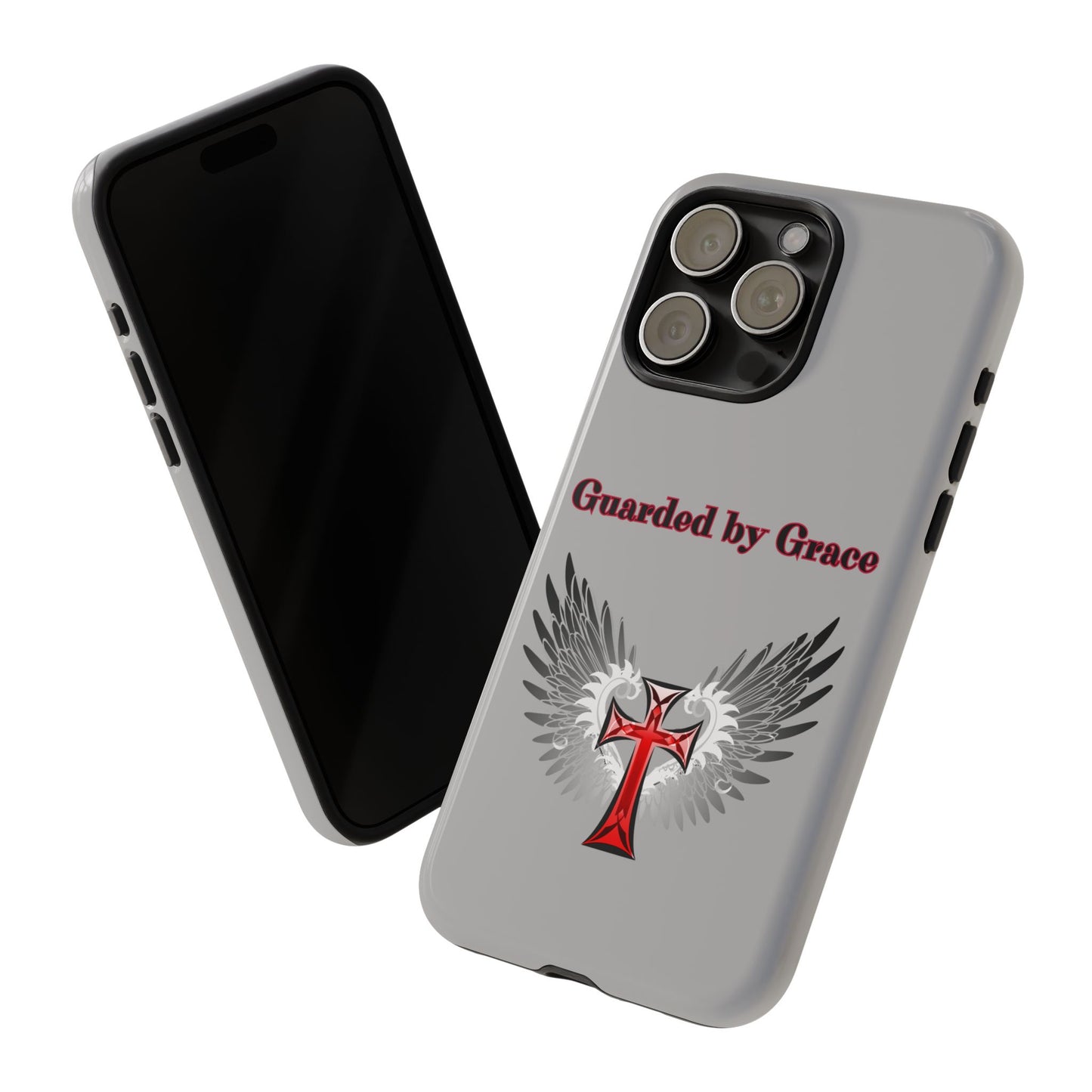 Cell Phone Case with Guardian Angel Design Tough Cases for Protection Spiritual Gifts Unique Accessories Personalized Tech