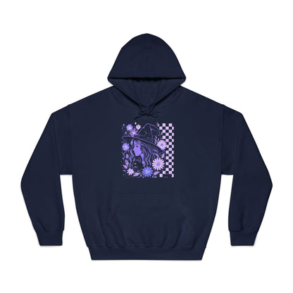 Sweatshirt Whimsical Floral Unisex Hooded Sweatshirt Casual Wear Streetwear Gift for Her Cozy Sweatshirt Spring Fashion Halloween