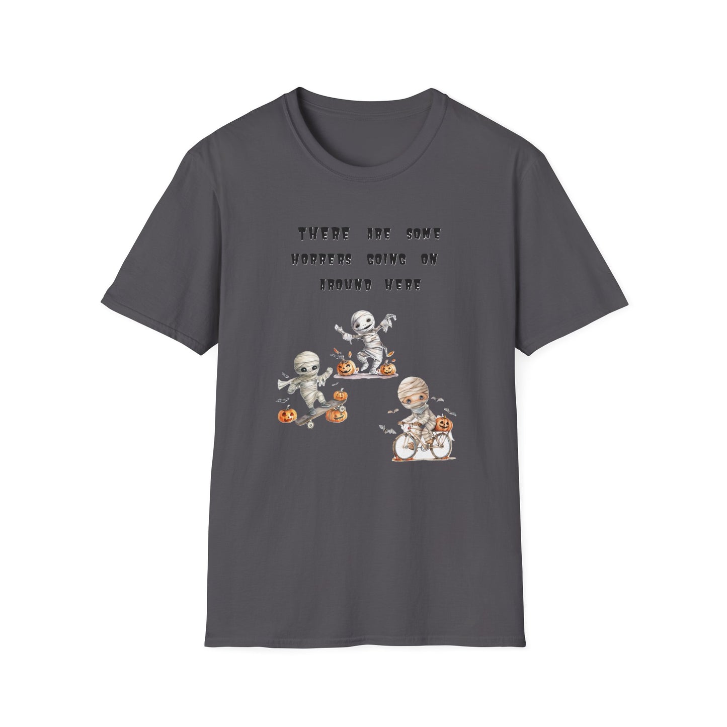T-Shirt Halloween Graphic T-Shirt Spooky Season Tee Unisex Soft Style Shirt Retro Halloween Gift Fall Fashion Cute Halloween Design