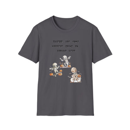 T-Shirt Halloween Graphic T-Shirt Spooky Season Tee Unisex Soft Style Shirt Retro Halloween Gift Fall Fashion Cute Halloween Design