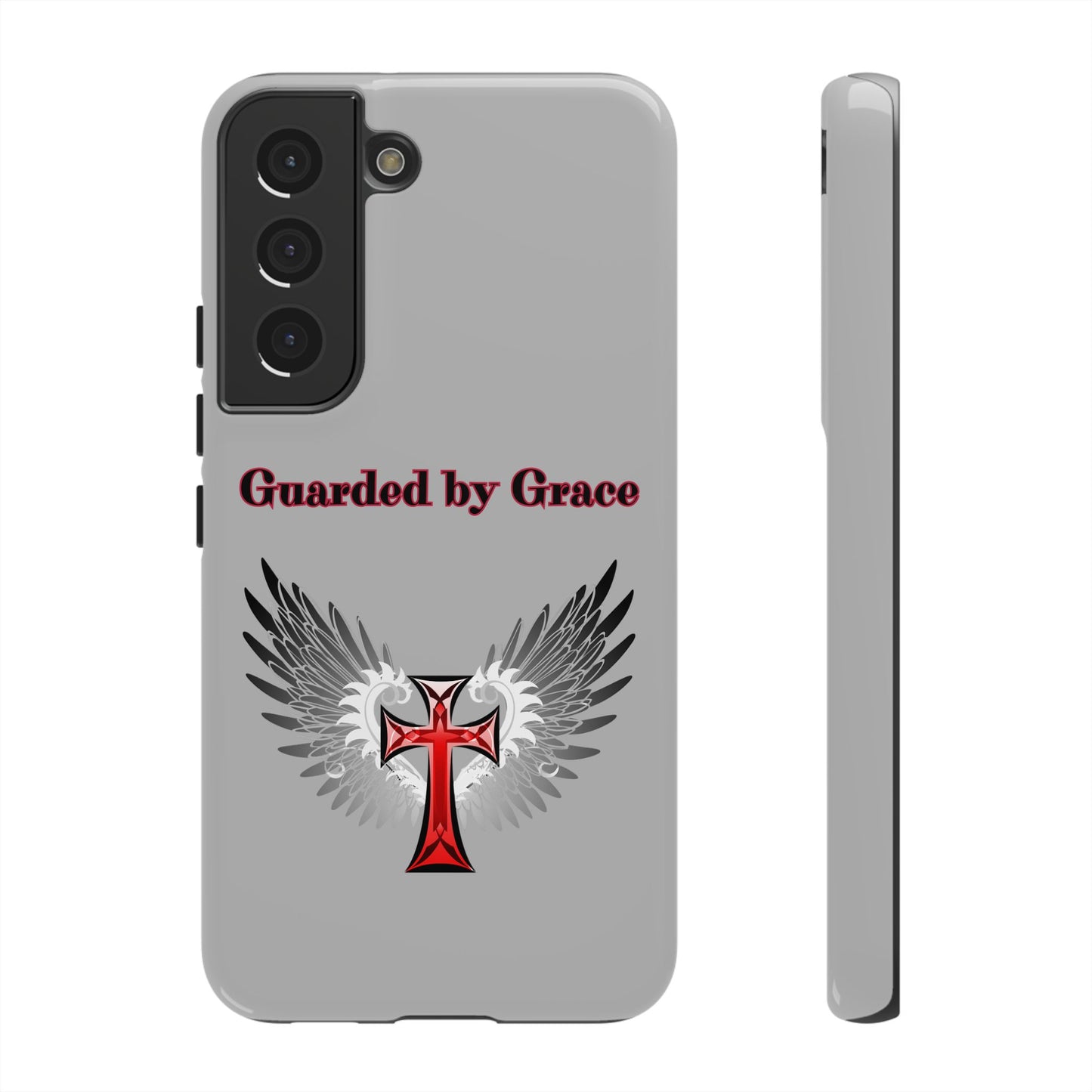 Cell Phone Case with Guardian Angel Design Tough Cases for Protection Spiritual Gifts Unique Accessories Personalized Tech
