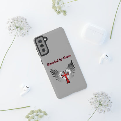 Cell Phone Case with Guardian Angel Design Tough Cases for Protection Spiritual Gifts Unique Accessories Personalized Tech