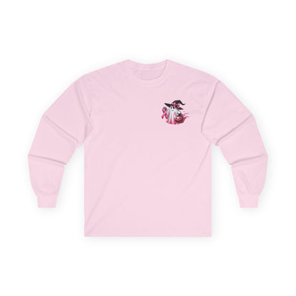 T-Shirt Breast Cancer Awareness Long Sleeve Tee Pink October Shirt Unisex Tee Supportive Apparel Awareness Month Merchandise