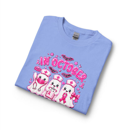 Long Sleeve Shirt — "In October We Wear Pink" Breast Cancer Awareness