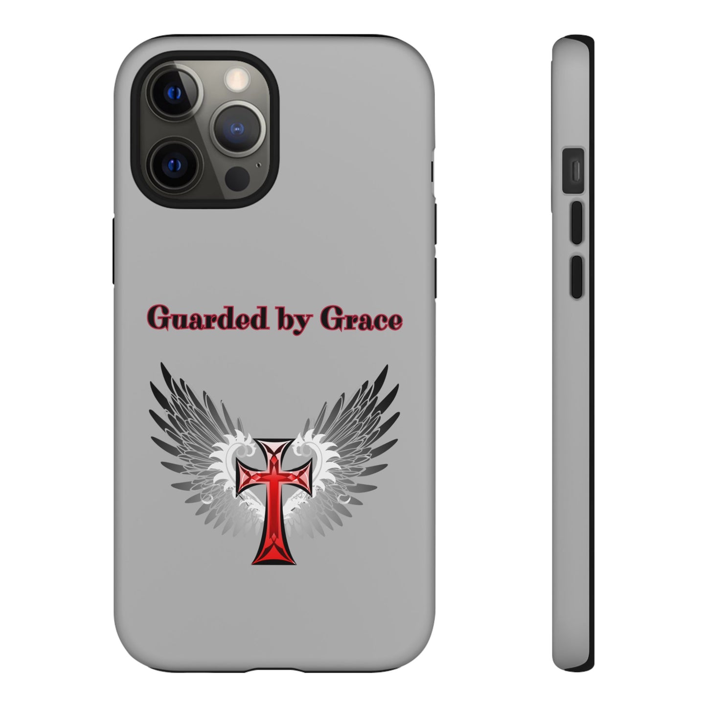 Cell Phone Case with Guardian Angel Design Tough Cases for Protection Spiritual Gifts Unique Accessories Personalized Tech