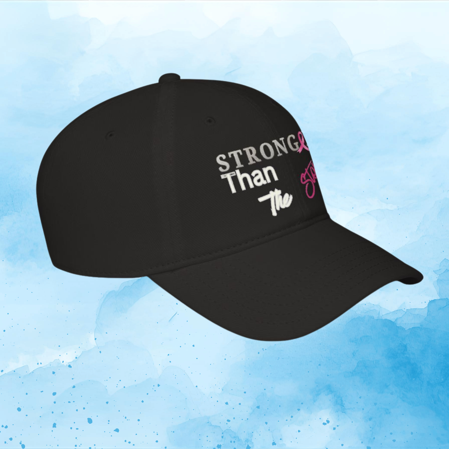 Baseball Cap Empowering Low Profile Pink Ribbon Gear Cancer Survivor Awareness Hat Supportive Gifts Everyday Fashion