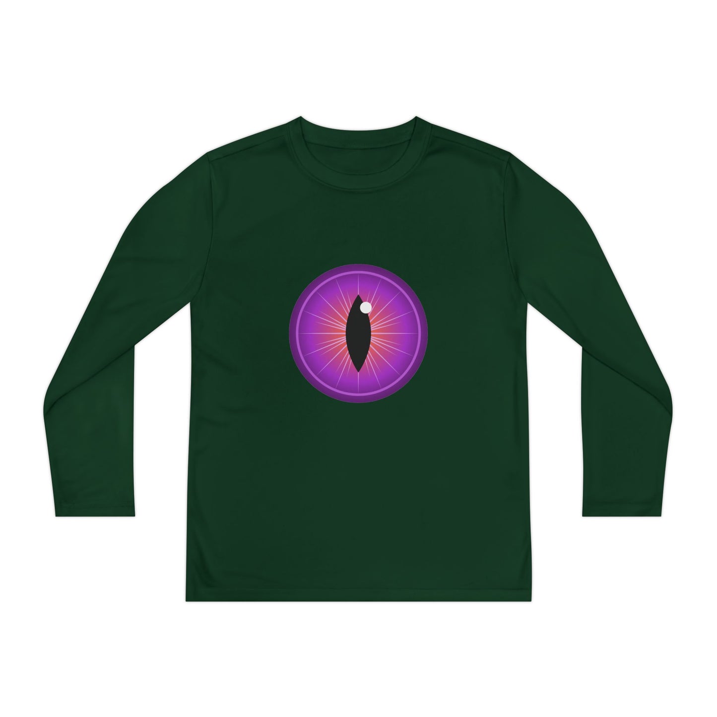 T-Shirt Youth Long Sleeve Monster-Inspired Tee Fun Shirt for Kids Perfect for Halloween Costume Wear Everyday Comfort Cool Graphic T