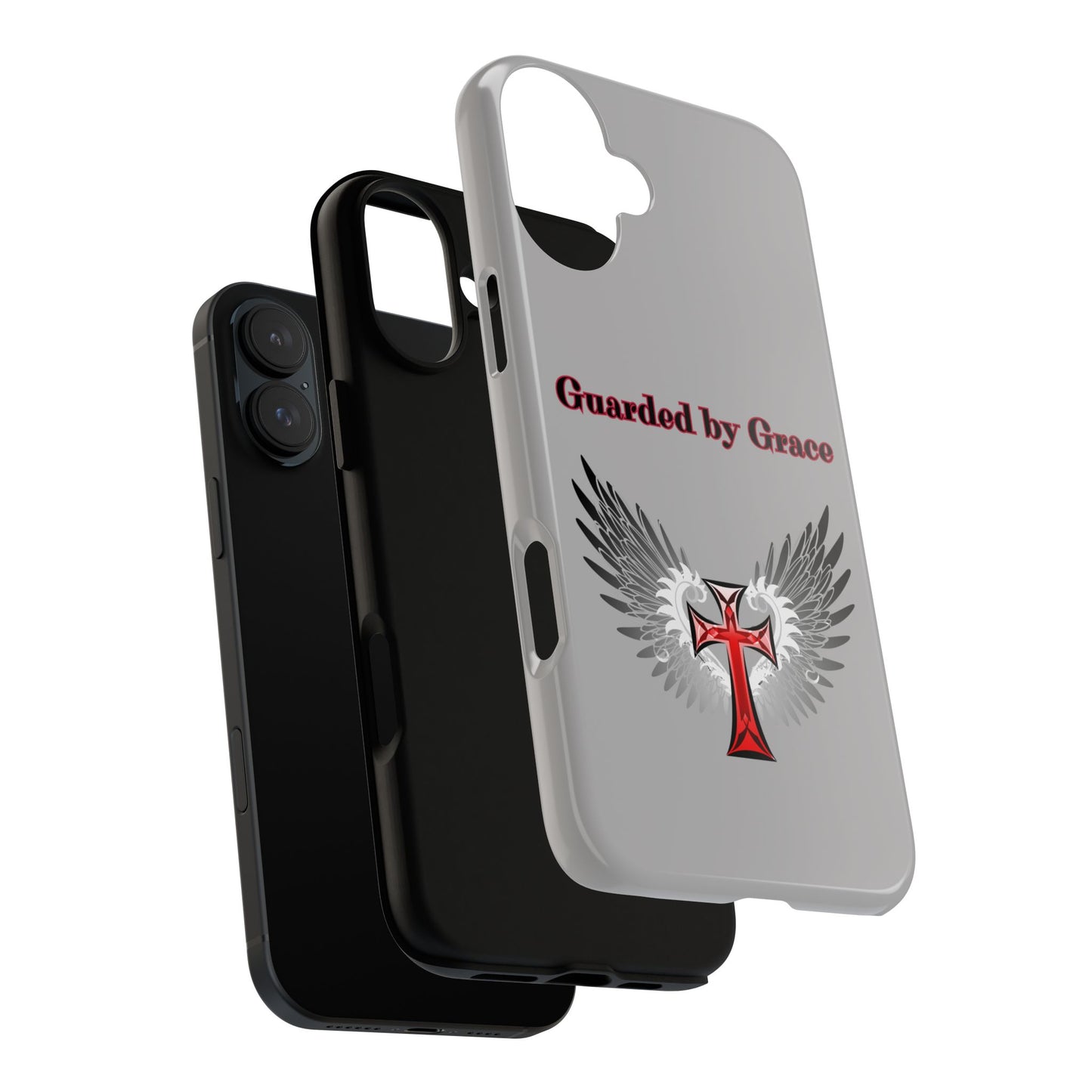 Cell Phone Case with Guardian Angel Design Tough Cases for Protection Spiritual Gifts Unique Accessories Personalized Tech