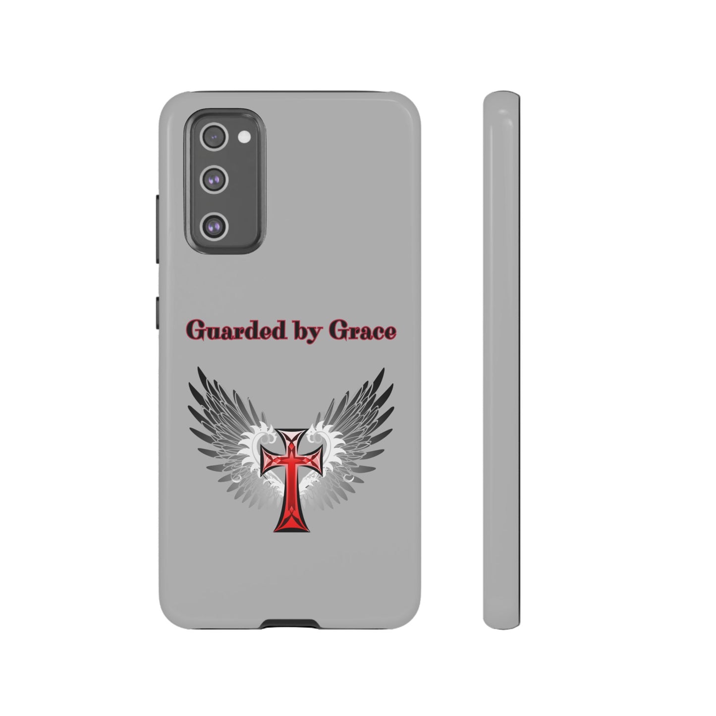 Cell Phone Case with Guardian Angel Design Tough Cases for Protection Spiritual Gifts Unique Accessories Personalized Tech