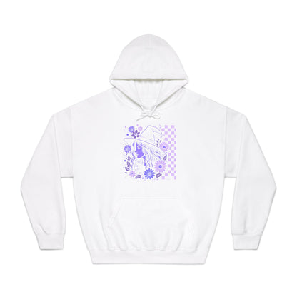 Sweatshirt Whimsical Floral Unisex Hooded Sweatshirt Casual Wear Streetwear Gift for Her Cozy Sweatshirt Spring Fashion Halloween